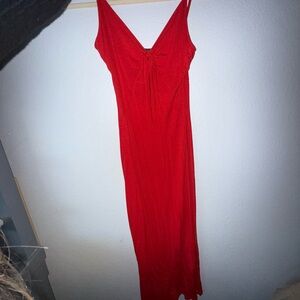 Rebel Sugar Red Midi Dress